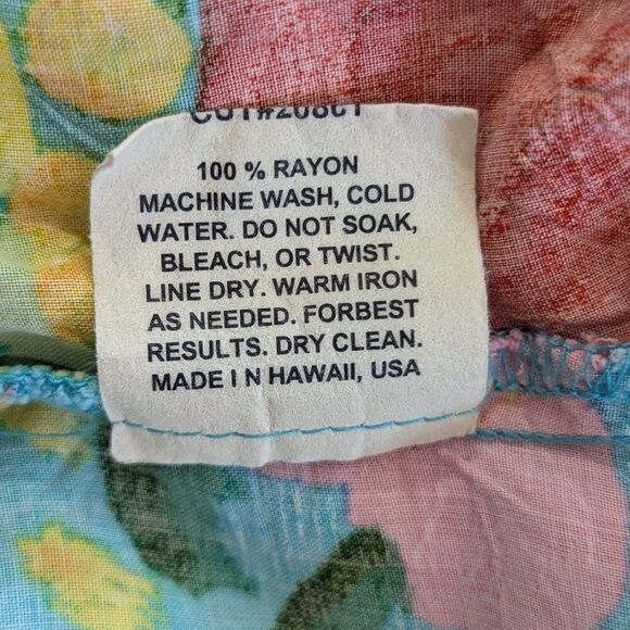 Jams World Blue Garden Y2k Beach Coastal Tropical Island Vibe Bohemian Dress MD - Picture 8 of 9